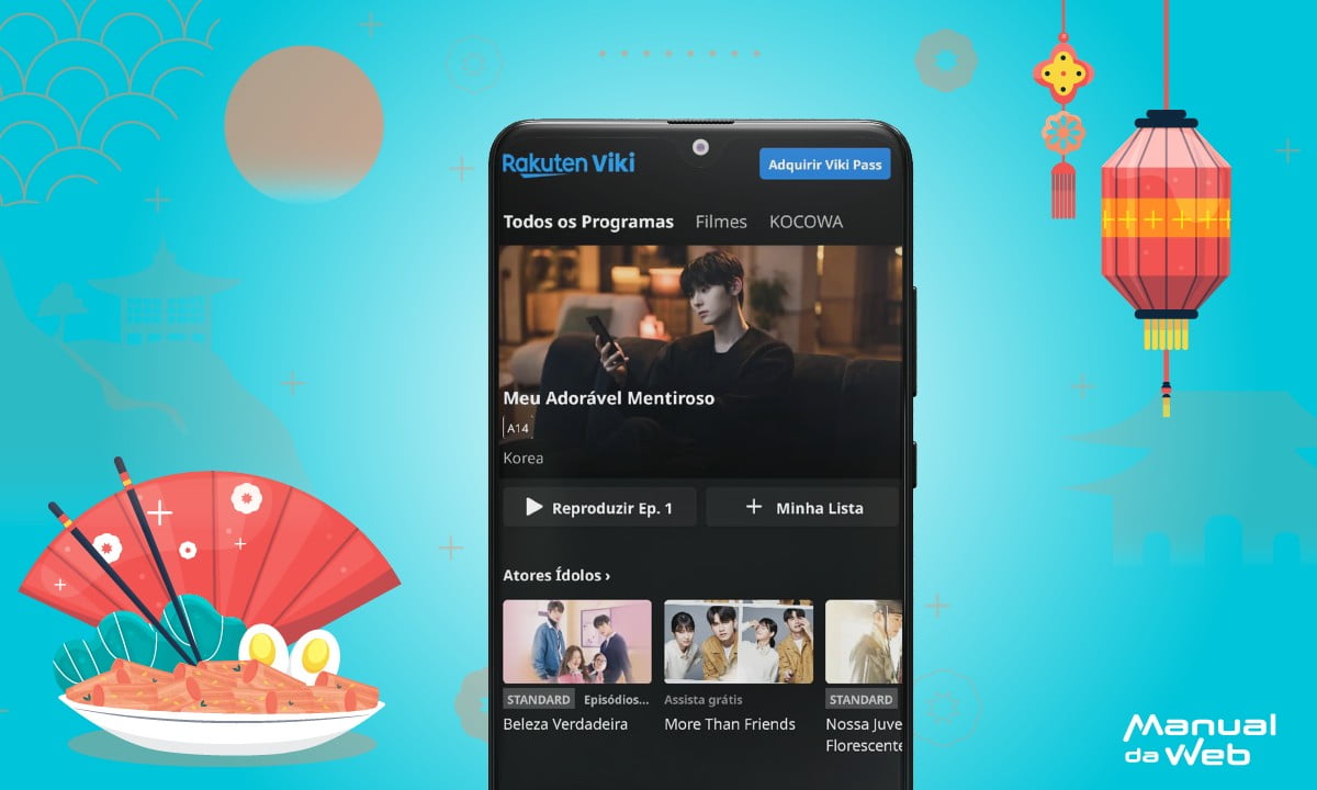 Como assistir doramas pelo celular 8 Como assistir dorama no celular Prancheta 1