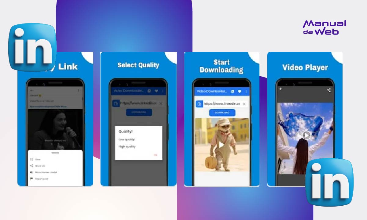Ferramenta gratuita para baixar vídeo do LinkedIn rapidamente 5 Baixar vídeo LinkedIn