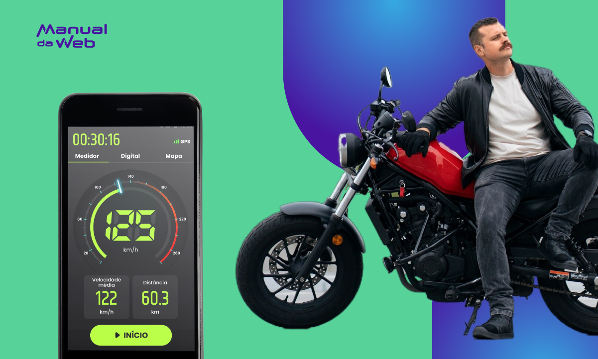 Aplicativo de velocímetro digital para motos: baixe grátis 4 Velocímetro digital para motos