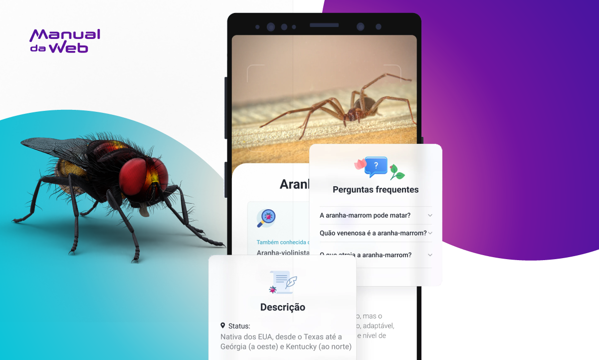Aplicativo para identificar insetos perigosos pela câmera do celular 9 Identificar insetos