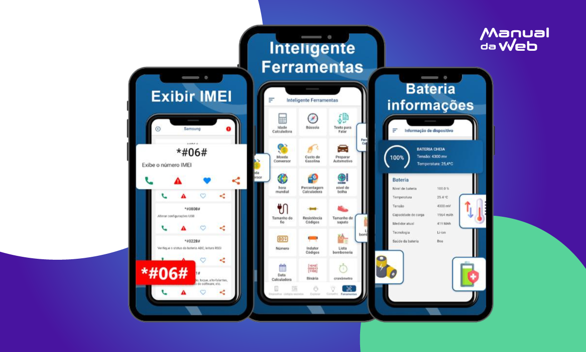 Códigos secretos do Android: descubra neste app 8 Códigos secretos do Android