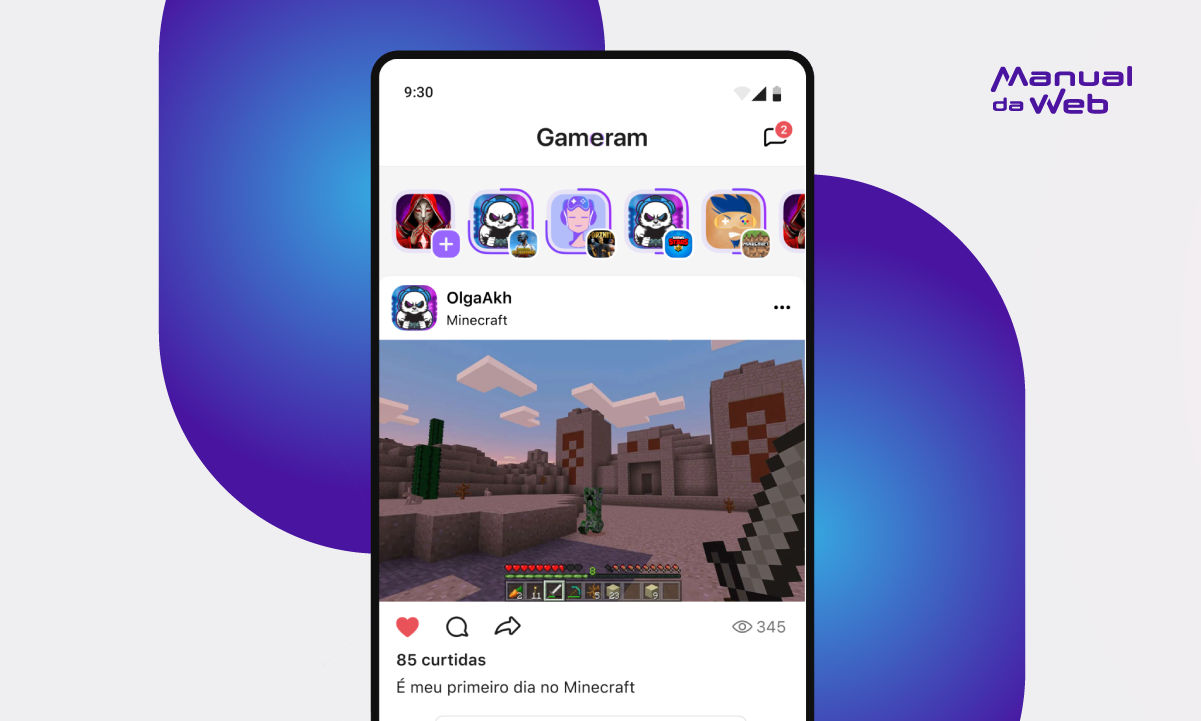 Gameram: uma rede social para gamers do mundo todo 2 Rede social para gamers