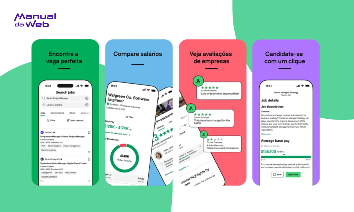 Glassdoor: aplicativo para saber o salário de qualquer empresa 6 Glassdoor