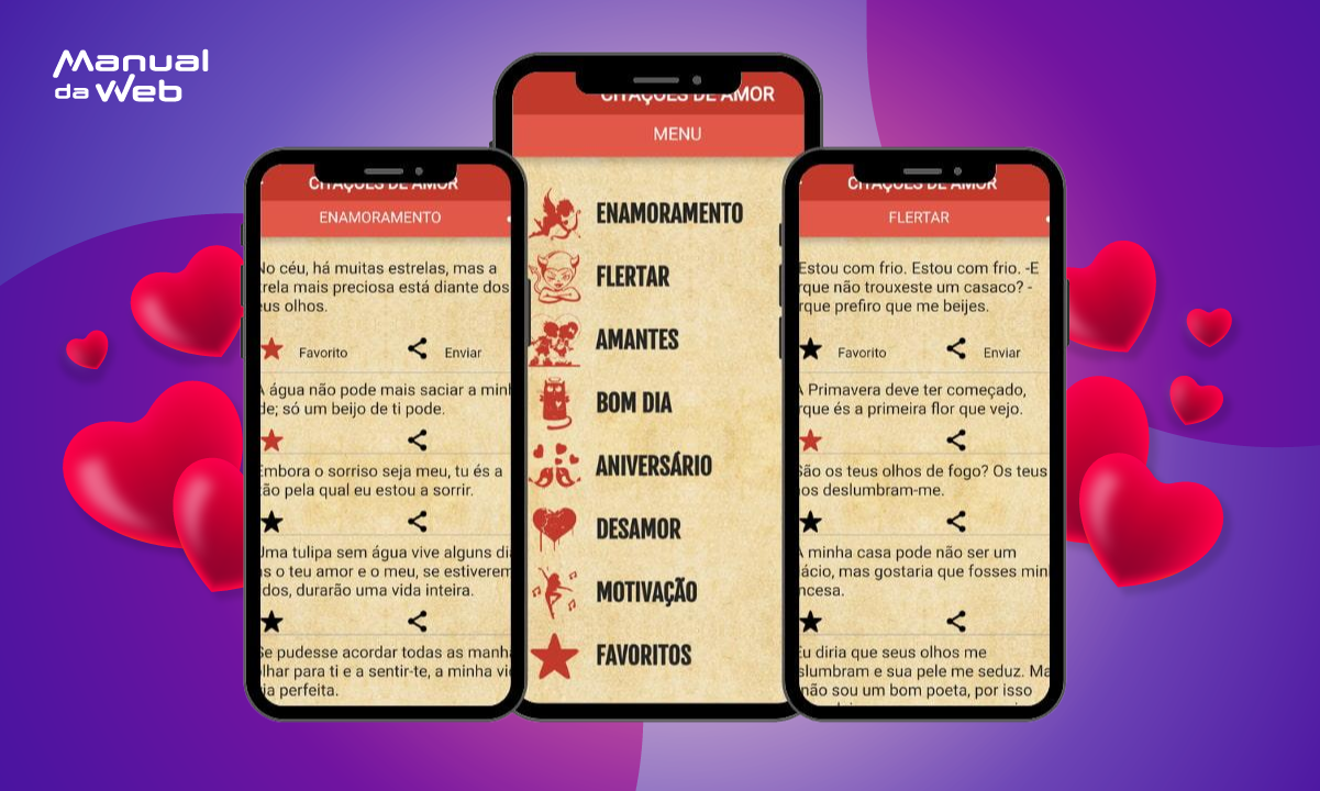 Textos de amor: aplicativo para fazer bonito dia 12 de junho 8 Textos de amor