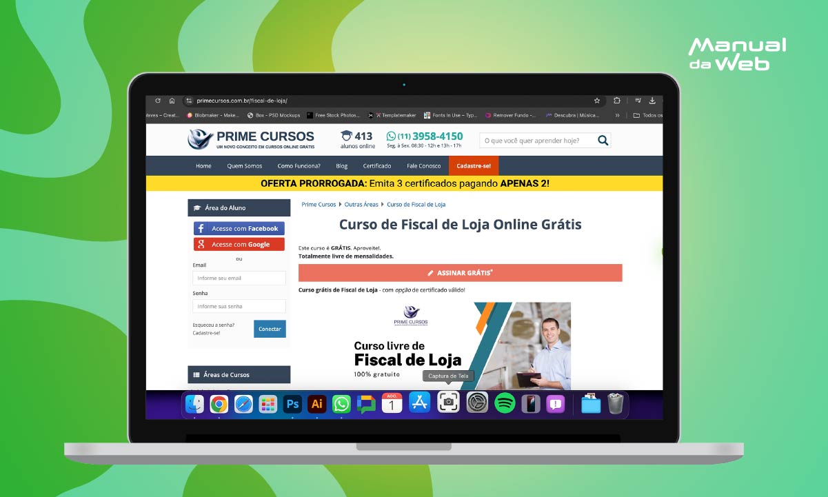 Curso de Fiscal de Loja online e grátis: matricule-se imediatamente 2 Curso de Fiscal de Loja