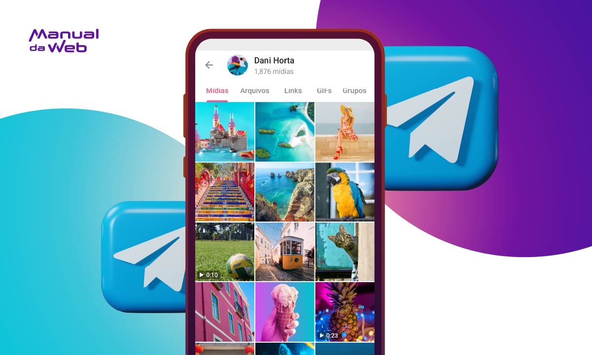 Editar fotos pelo Telegram