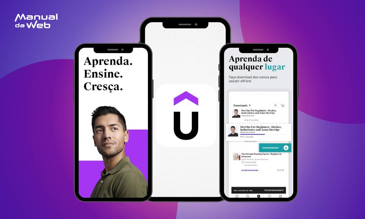 Udemy: app de cursos em vídeo online com certificado 10 Udemy
