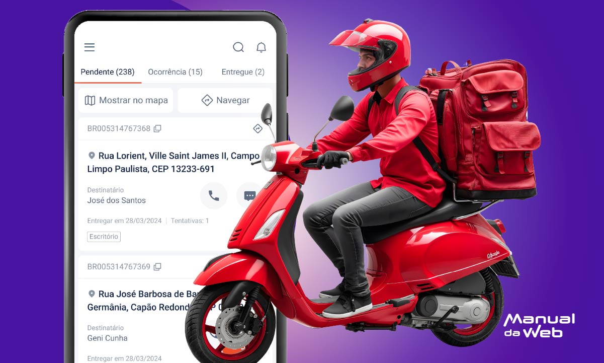 Entrega Direta: aplicativo para entregadores parceiros da Shopee 7 Entregadores parceiros da Shopee
