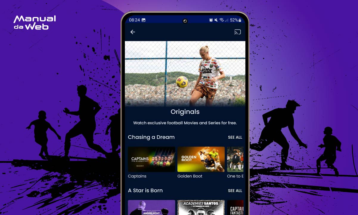 FIFA+: transmissão ao vivo e gratuita de partidas de futebol 3 FIFA+