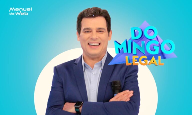Como participar do Domingo Legal