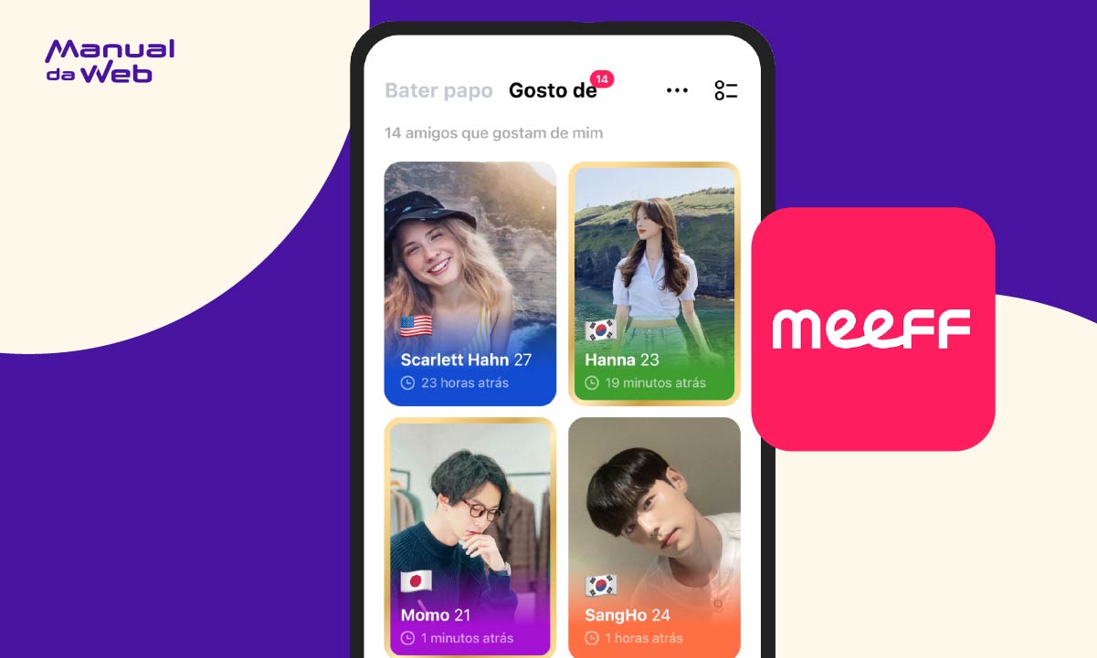 Aplicativo para fazer amigos coreanos